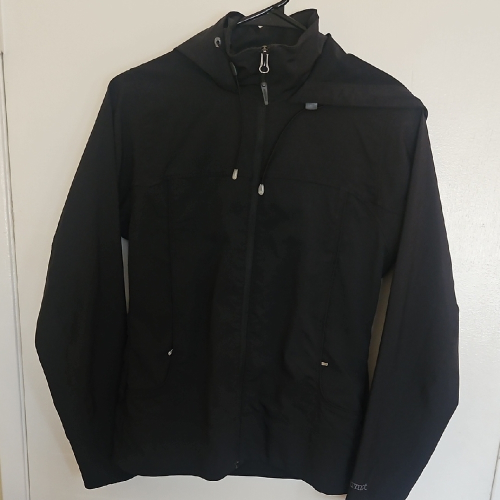 Marmot Women's Black Windbreaker/ Rain Jacket